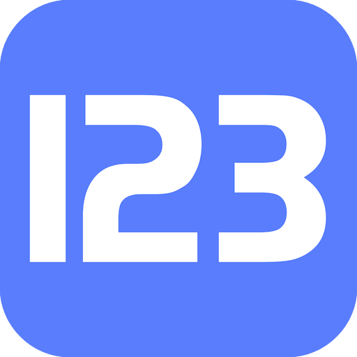 123 云盘 图标